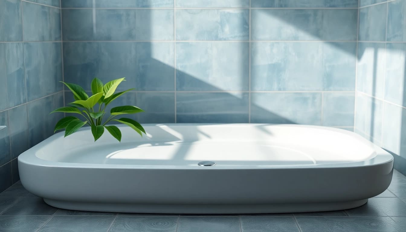 Showcasing a stylish shower base shower in a modern bathroom with elegant design features.